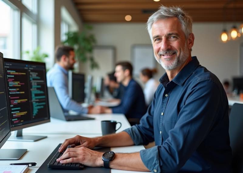 D&eacute;veloppeur web apr&egrave;s 40 ans