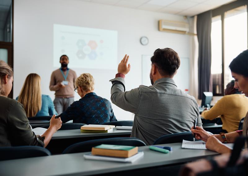 Classe en centre europeen